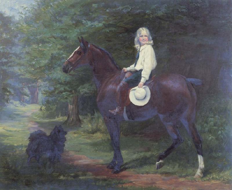 Margaret Collyer Oil undated here Favourite Pets